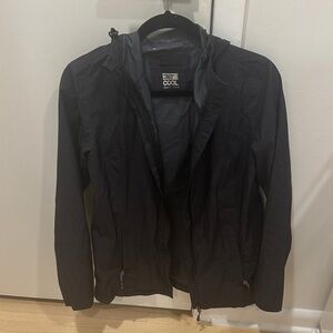 221 Cool Women's Black Windbreaker Jacket